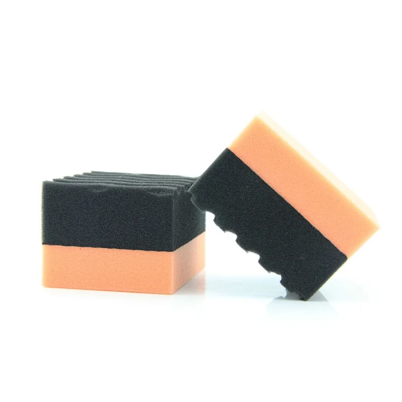 Губка для чистки автомобильных шин средство полировки чистящая щетка губка