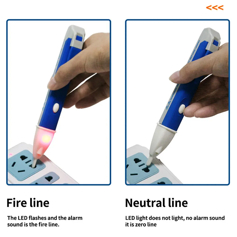 Вольтметр переменного тока 110 В 220 в вольтметр зонд индикатор мощности тестер