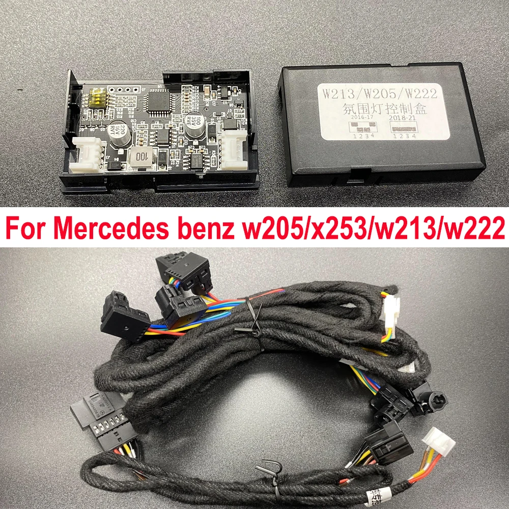 

Ambient light LED For Mercedes-Benz W205 X253 2014-2021 Air Vent Module Box Center connect Wires Neon Lamp