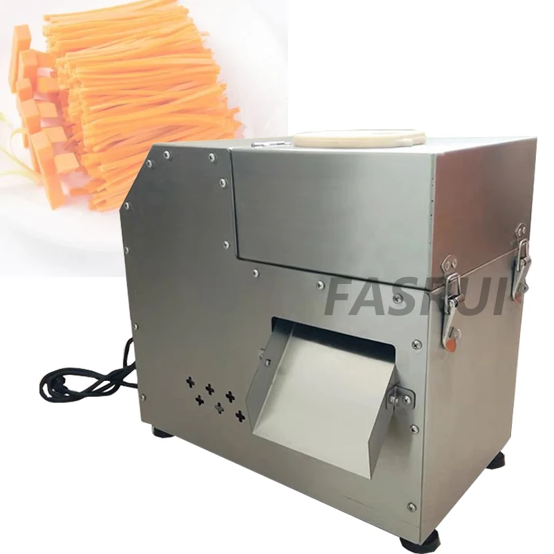 

220V Large Capacity Vegetable Cutter Potato Carrot Onion Slicer Dicing Machine Vegetable Cutter