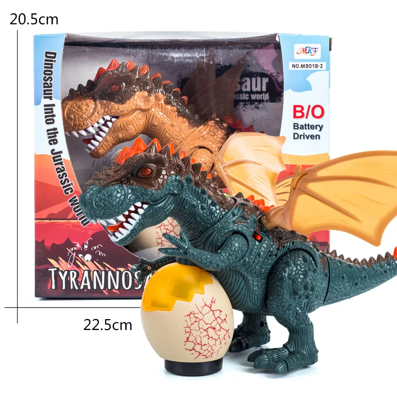 

Electric Tyrannosaurus Animal Model Night Market Light Wanxiang Boys and Children's Play