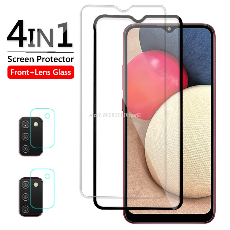 

For Samsung Galaxy A02S Camera Len Protective Film Screen Protector Tempered Glass For Samsung A02S A 02S 6.5inch SM-A025F