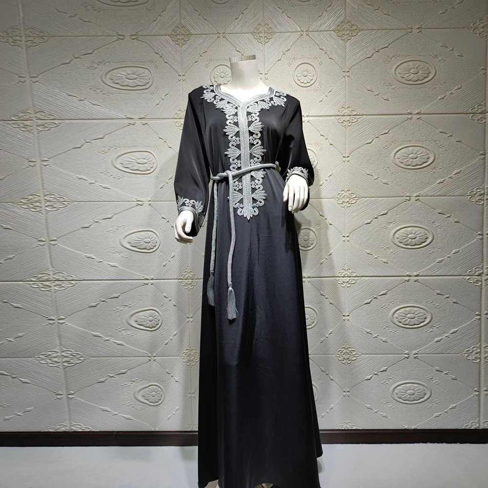 ИД Абая Дубай Турция мусульманское платье ислам европейская одежда платья для
