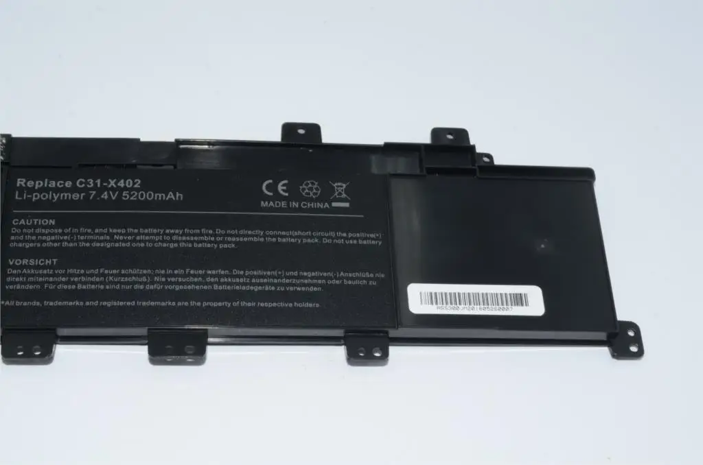 JIGU 7,4 В 5200 мАч аккумулятор для ноутбука ASUS C21-X402 VivoBook X402 X402C X402CA серии