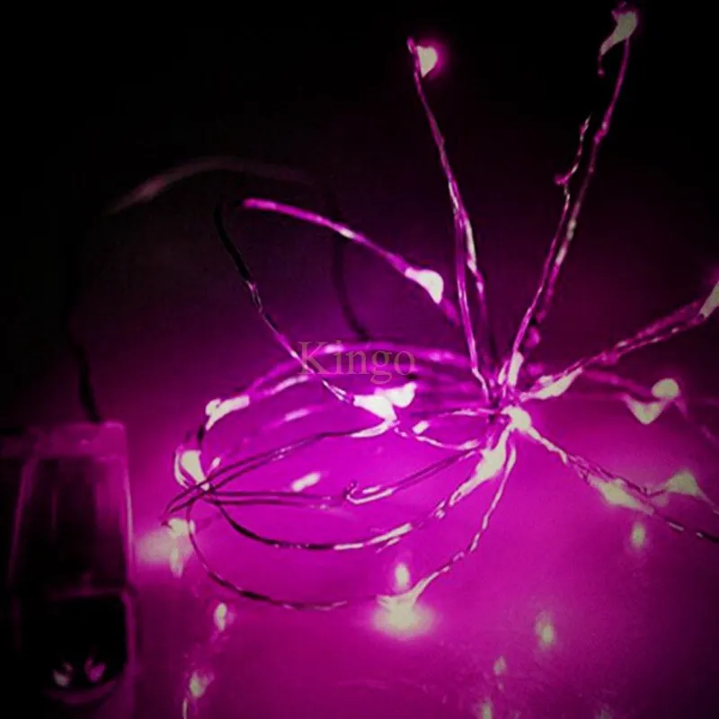 Медная гирлянда с питанием от 3 батареек АА сказочные огни для рождественской