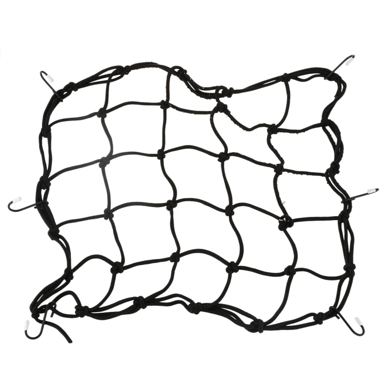 

Сетка для груза для велосипеда премиум-класса, X-толстый шнур, 6 крючков