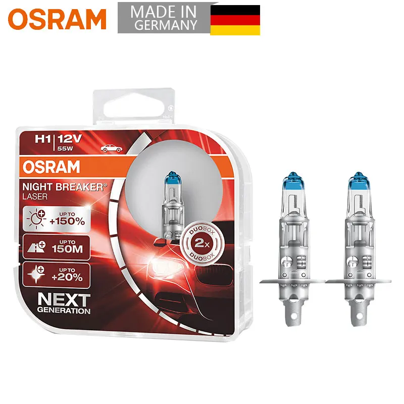 OSRAM H1 Night Breaker Лазерная фара Автомобильная Автоматические противотуманные фары