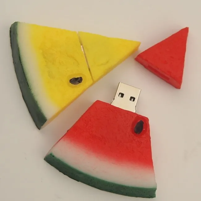 Креативный мультяшный USB флеш-накопитель арбуз 128 МБ 32 Гб 64 карта памяти