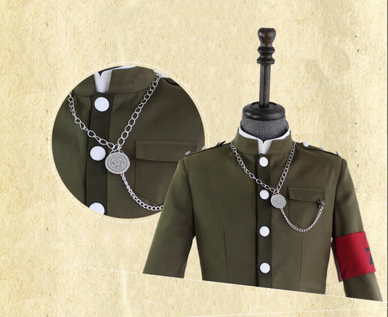 Аниме данганронпа V3: Killing Harmony Korekiyo Shinguji костюм для костюмированной игры, для Хэллоуина вечерние полный комплект