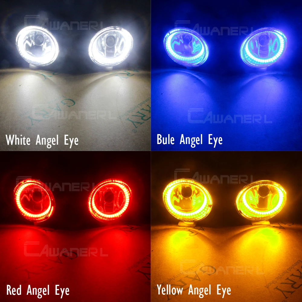 2 X Противотуманные фары Angel Eye в сборе 20 Вт автомобильный противотуманный дневной