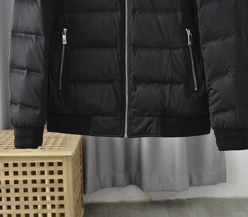 Sell Off Fashion 2022 Men's Duck Down Padded Coat & Jacket Male Winter Warm Parkas Clothing Black Plus Oversized XXXXXL 4XL