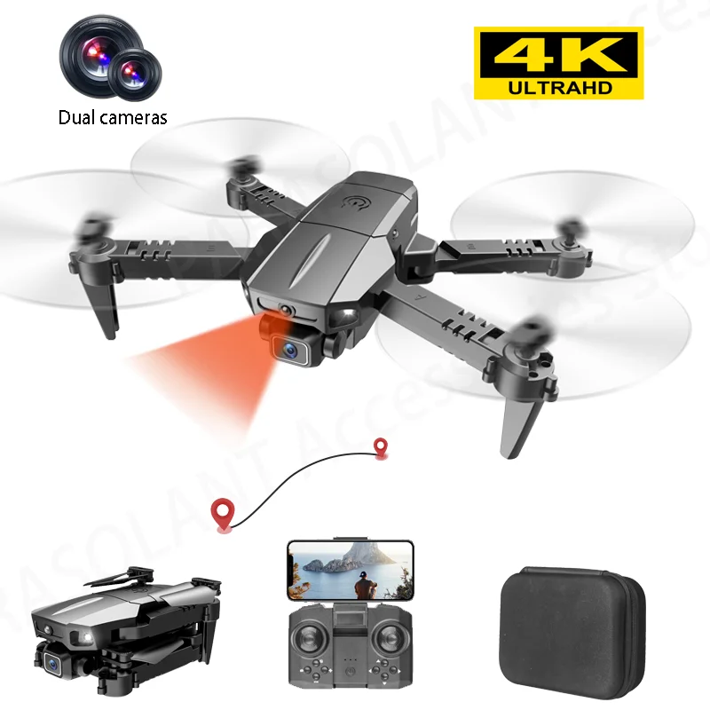 

Квадрокоптер X1 PRO складной, 4K HD, Wi-Fi, FPV квадрокоптер с камерой дрон профессиональный вертолет на пульте игрушки для мальчика квадрокоптер ми...