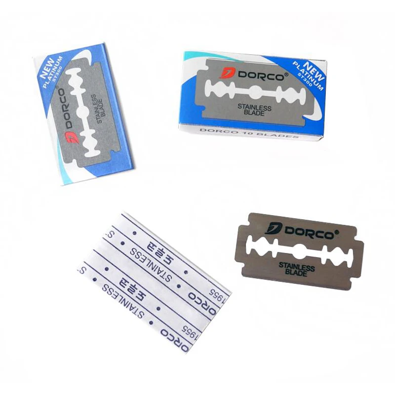 

100pieces/ lot ,Wholesale Dorco Cut Special Razor Blades/ Sharp blade for hair razor with removable blades