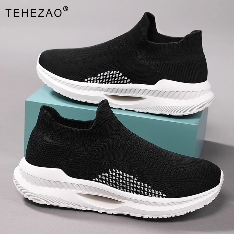

TEHEZAO Men and Women Heightening Running Shoes Breathable Cushioning Casual Shoes Comfortable Sports Shoes for Men and Women