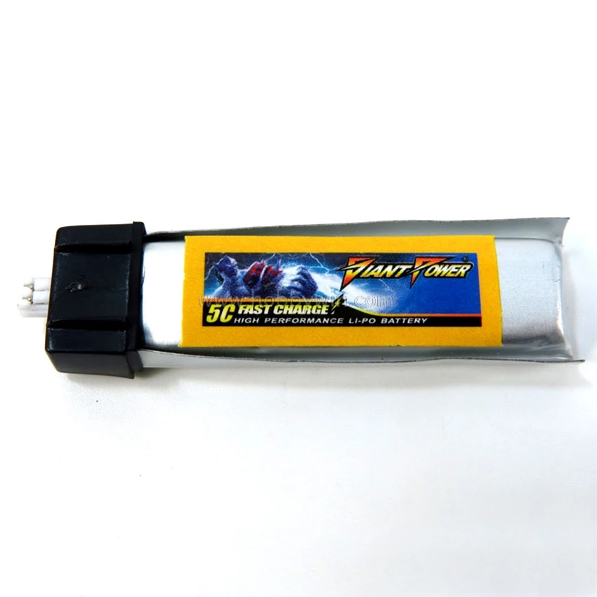 3 7 V 1S 220 мА/ч 50C высокой скорости LiPO Батарея для лезвия индуктивности с видом от