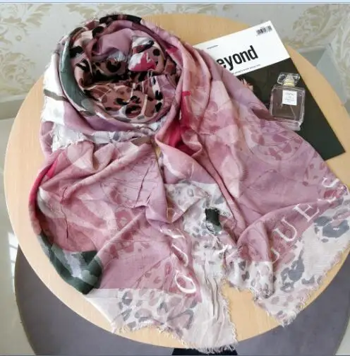 niemieckich marka odzieżowa dla kobiet wysokiej jakości szalik szaliki damskie, lato moda szaliki - Цвет: 22
