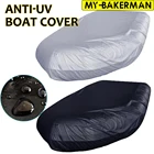 Резиновый чехол для лодки, 7 размеров, для Каяка, надувная лодка, водонепроницаемый, защита от УФ-лучей, пыли, костюмы для хранения 7,5-17 футов