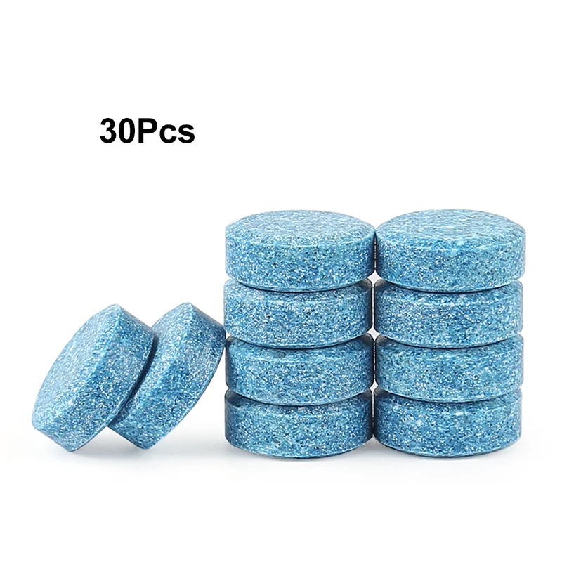 Очиститель стекол автомобиля компактные шипучие таблетки 30 шт. (1 = 4 л) |