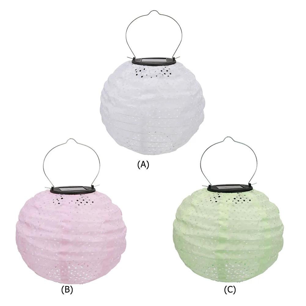 8 дюймов Водонепроницаемый Солнечный светодиодный китайский светильник фонарь