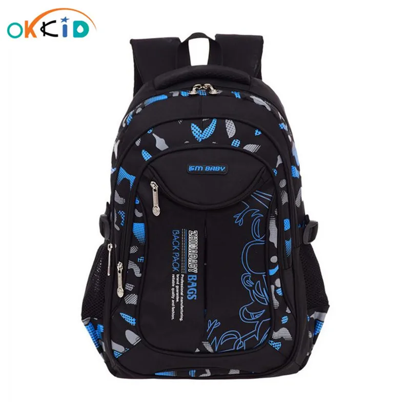 Школьные ранцы для мальчиков Водонепроницаемый Школьный рюкзак подростков