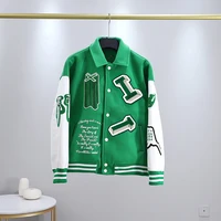 mens baseball jackets brand l vintage bomber jacket coats 11 letter embroidery autumn jacket men hip hop loose varsity jackets
