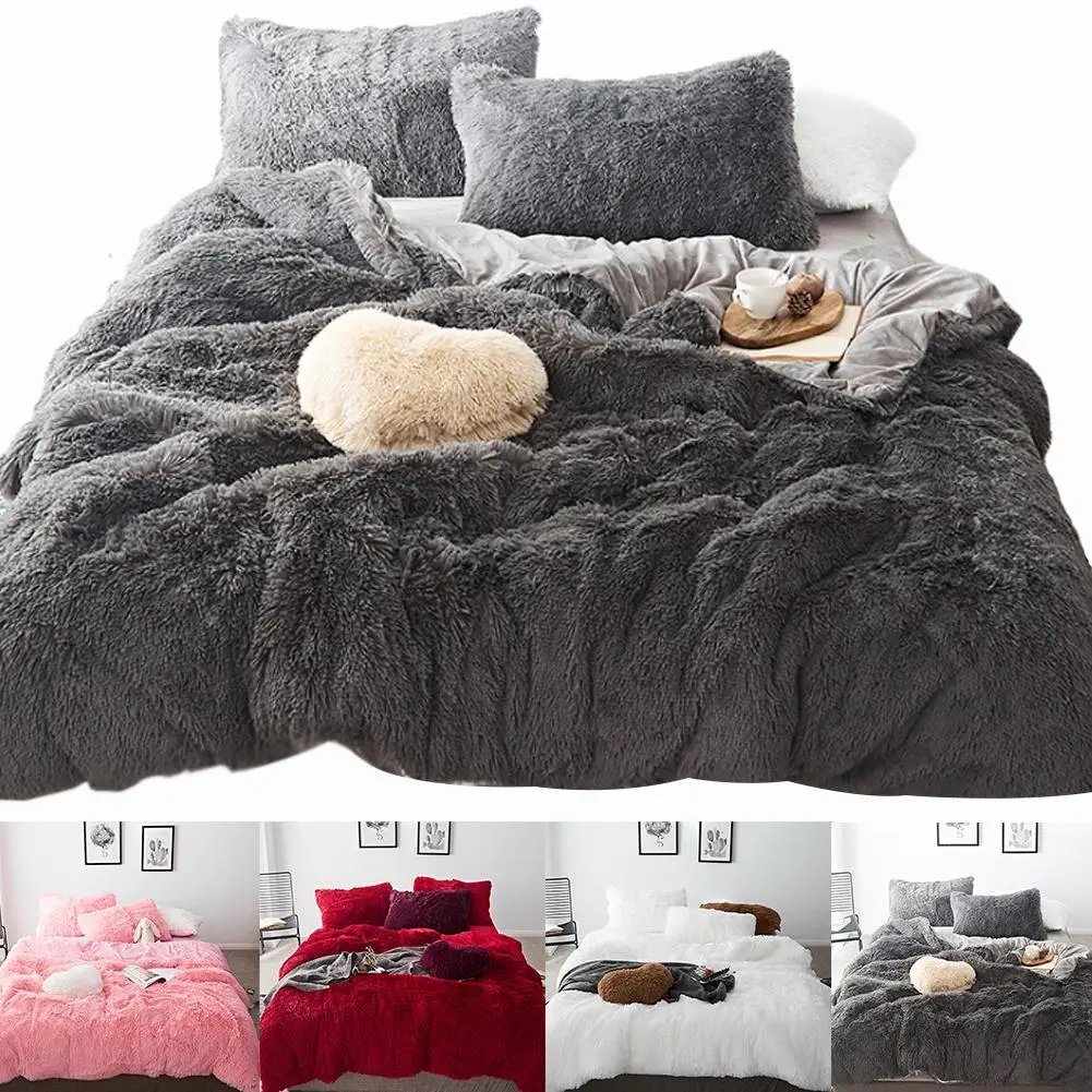 

Luxury Bedding Set 4pcs Flat Bed Sheet Brief Duvet Cover Sets King Comfortable Quilt Covers Soft Queen Size Bedclothes Set