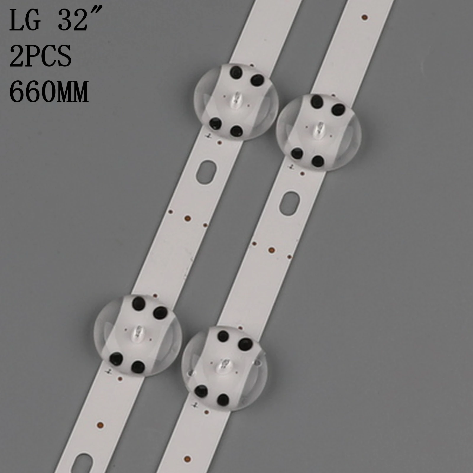 100% New 2PCS LED backlight strip for LIG 32LJ510V 32LJ610V 32LJ510U HC320DXN-ABSL1-2143LC320DXE (FK)(A2) 6916L-2855B V18 V17 32