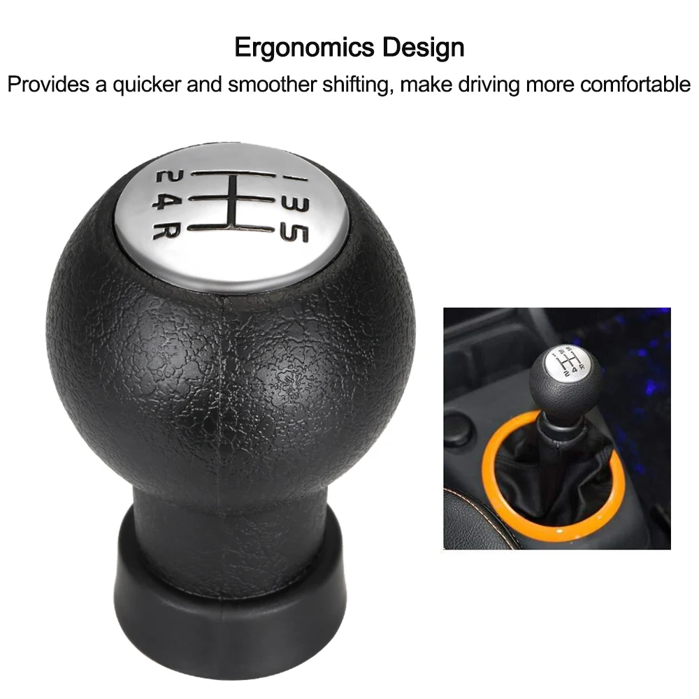 

Gear Shif t Knob Stick Head Lever Adapter Manual 5 Speed Transmission for Suzuki Swift 2005-2010 SX4 Manual shif t head