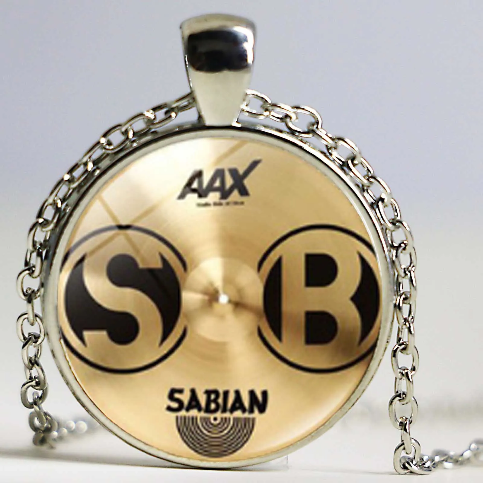 Цилиндрическое ожерелье с барабаном мужское модное Ювелирное Украшение черная