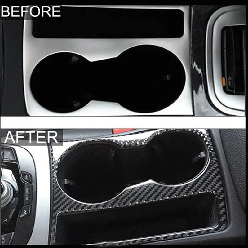 Центральная консоль из углеродного волокна для A4 B8 A5 2009 2010 2011 2012 2013 2014 2015