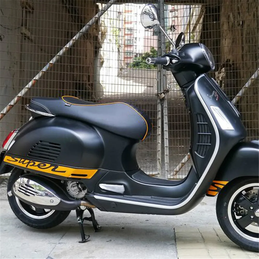 Для Vespa GTS 300 gts300 Sport gts 2D наклейка эмблема супер с двумя длинными вентиляционными