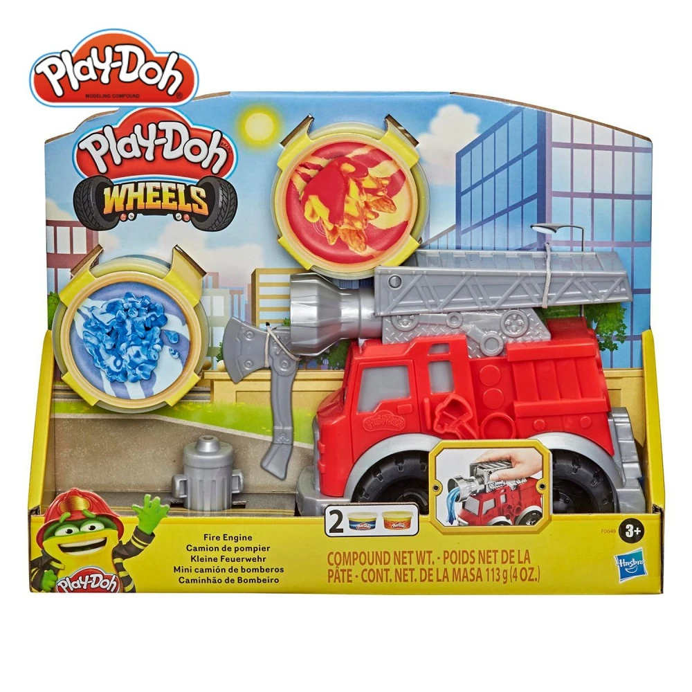 Набор игровой для лепки Play-Doh Пожарная машина мини F06495L0 | Игрушки и хобби
