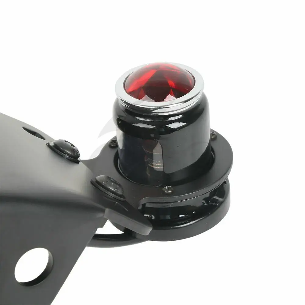 Изогнутый вертикальный кронштейн для задсветильник номерного знака мотоцикла