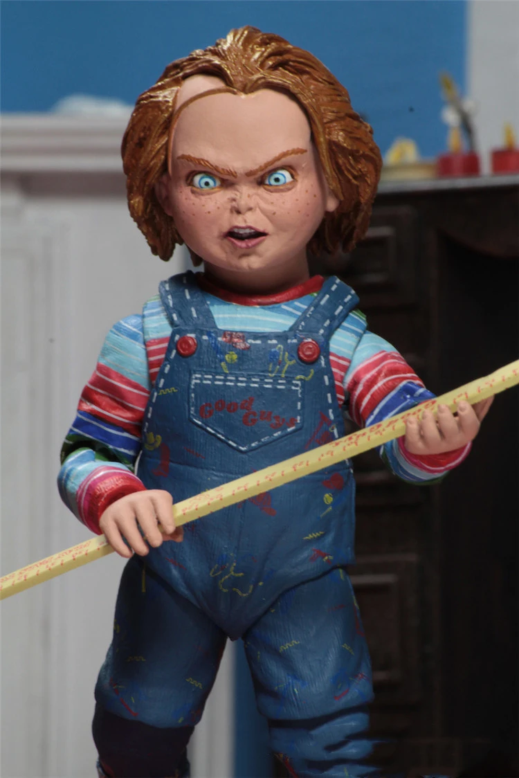 NECA роскошное издание кукольный костюм подвижные хорошие друзья Чаки куклы