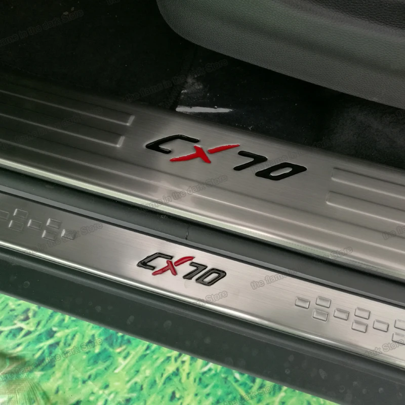 Пороговое покрытие из нержавеющей стали lsrtw2017 для автомобильной двери chana cx70 cx70t