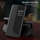 Оригинальный Роскошный кожаный чехол-книжка с умным окошком для Huawei Hawei P40 Pro Lite e P40Pro P40Lite P 40, официальный противоударный чехол