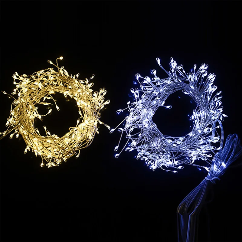 

Outdoor Waterdichte Snaar Licht Led Voetzoeker Fairy Light 8 Modes Usb/Batter ,For Christmas Wedding Party Holiday Garden Decor