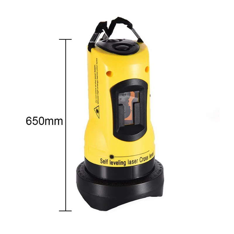 Self-Leveling Laser Level Tool 360 Degrees Rotary 2 Lines Cross Horizontal and Vertical High Visibility Adjustable | Инструменты