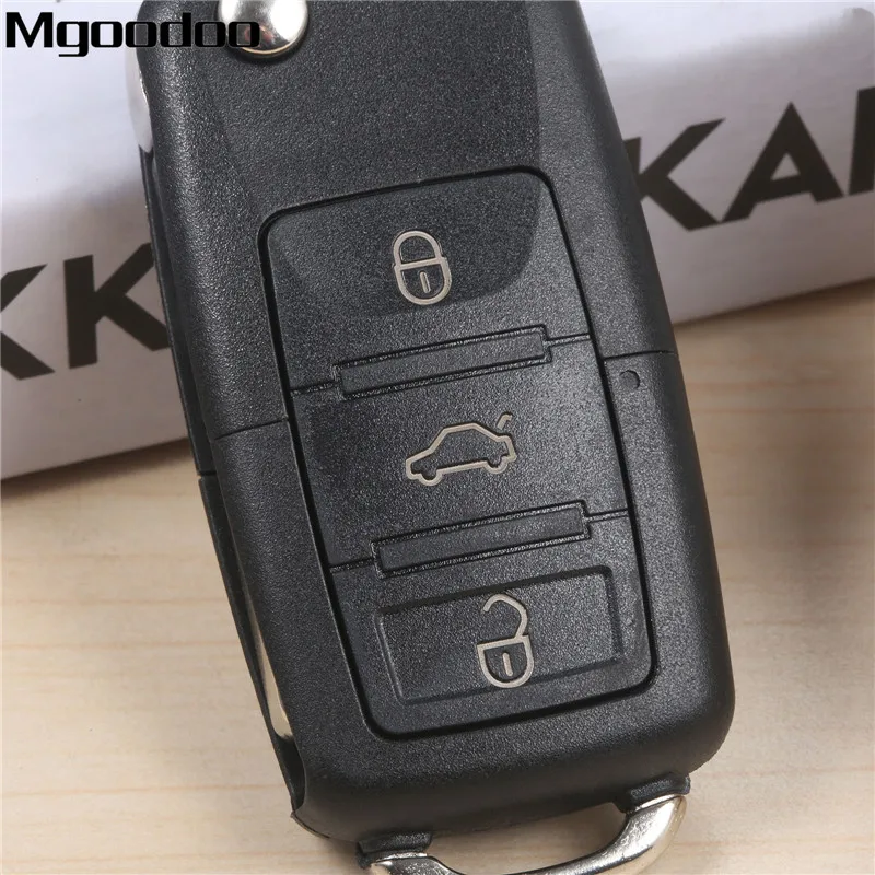 Автомобильный пульт дистанционного управления Mgoodoo с 3 кнопками для 1J0959753DA HU66 434