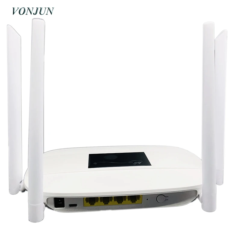 4G LTE Router with RJ45 port plus antenna*4  Cat4 150Mbps 4G LTE CPE Router
