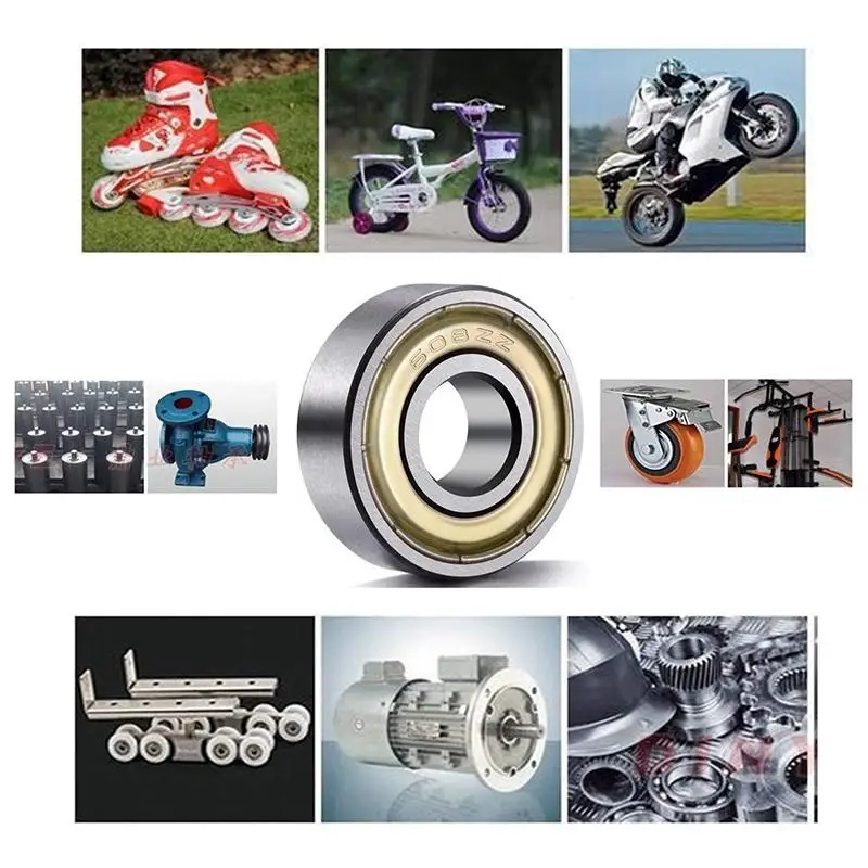 Подшипник с двойным экранированием миниатюрный из высокоуглеродистой стали