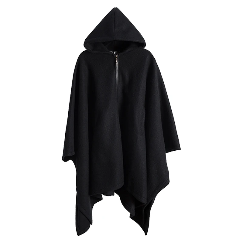 Женское длинное шерстяное пальто свободное Осень-зима | Мужская одежда