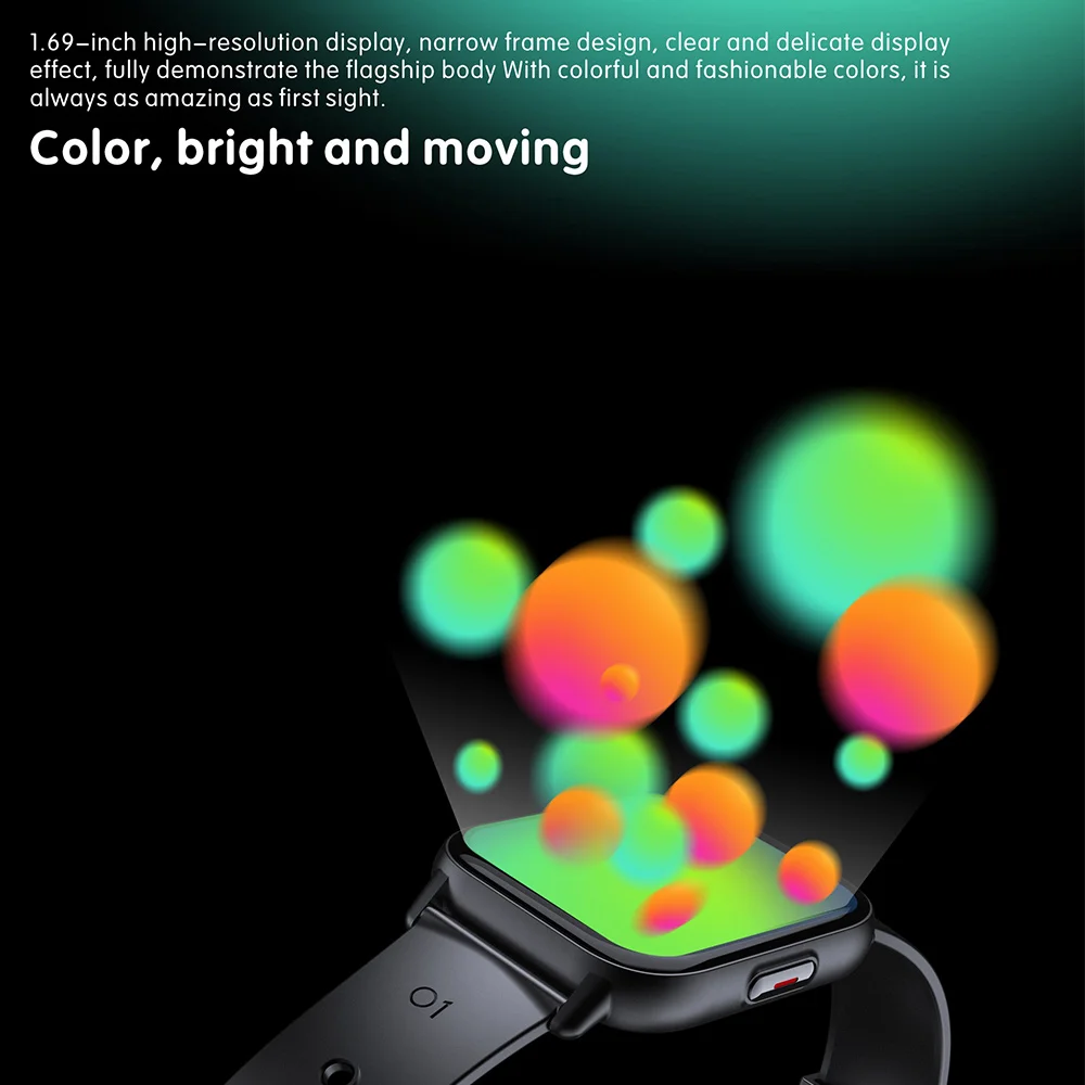 Смарт-часы Ollivan мужские 2021 дюйма с сенсорным экраном точным измерением кислорода