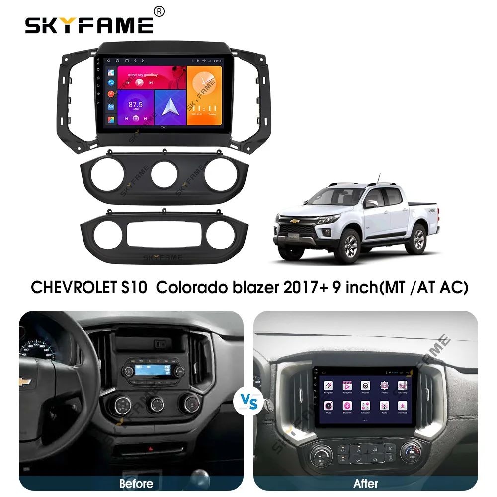 

SKYFAME Android Car Navigation Radio Multimedia Player For CHEVROLET S10 Colorado blaze Trailblazer 2017+ Auto stereo system