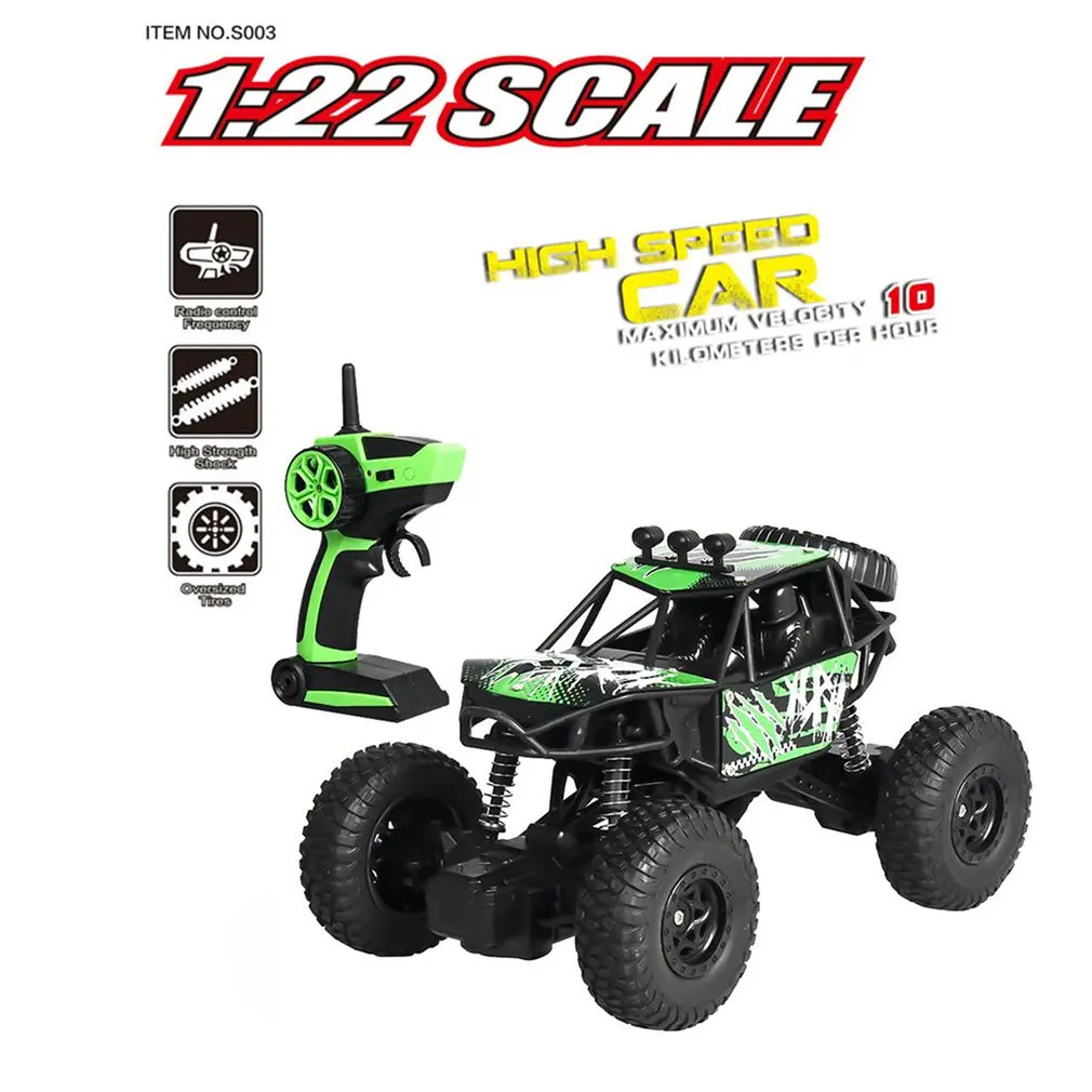 RC Car 1:20 2.4GHz Rock Crawlers Remote Climbing Strong Motors Bigfoot Control Model Off-Road Vehicle Toy | Игрушки и хобби