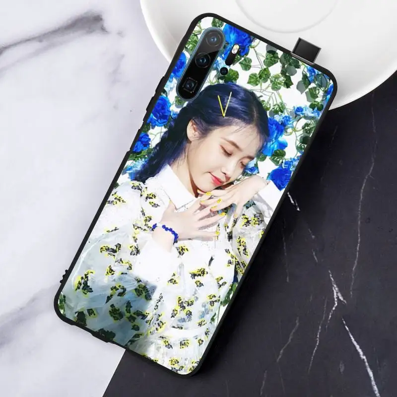 

IU KPOP Idol solo singer Anti-fall luxury Phone Case shell For Huawei honor Mate P 10 20 30 40 Pro 10i 9 10 20 8 x Lite