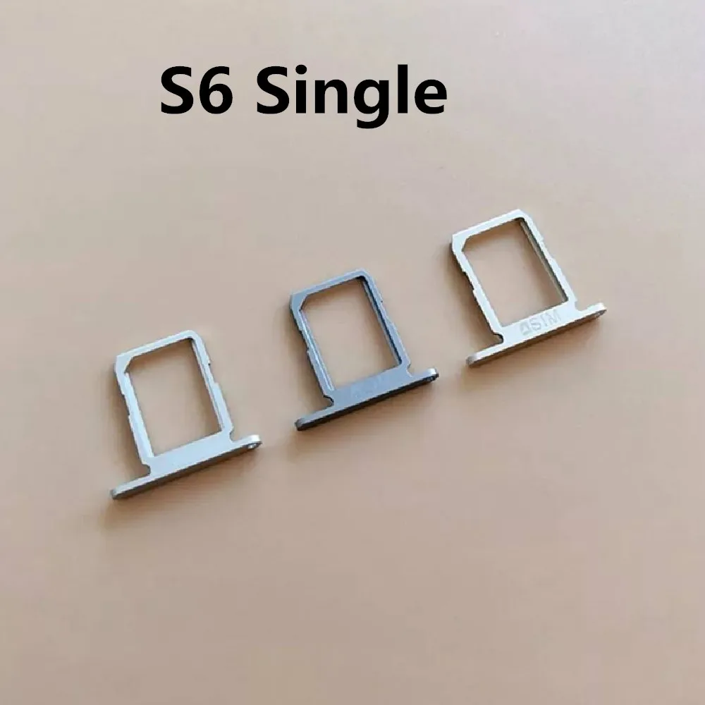 Черный/белый/золотой одиночный/двойной Micro sim-карты лоток Слот держатель адаптеры