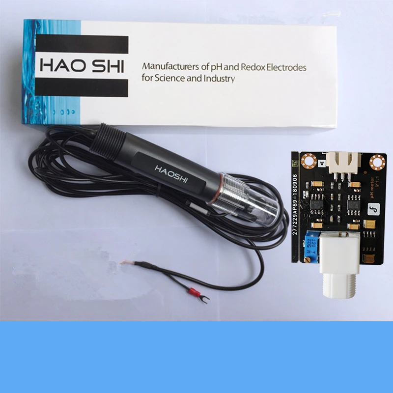 Модуль датчика обнаружения жидкости 0 14PH + Печатная Плата оригинальный PH электрод