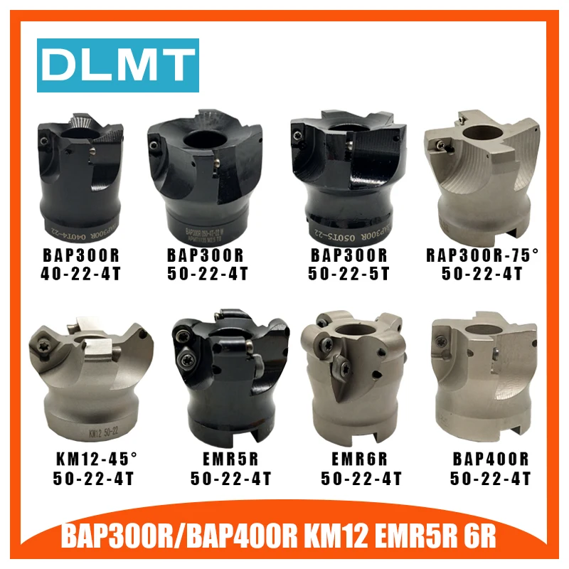 Фрезерный держатель для фрезерного станка BAP400R BAP300R EMR5R EMRW6R KM12 RAP300R 40 50 22 4T 5T