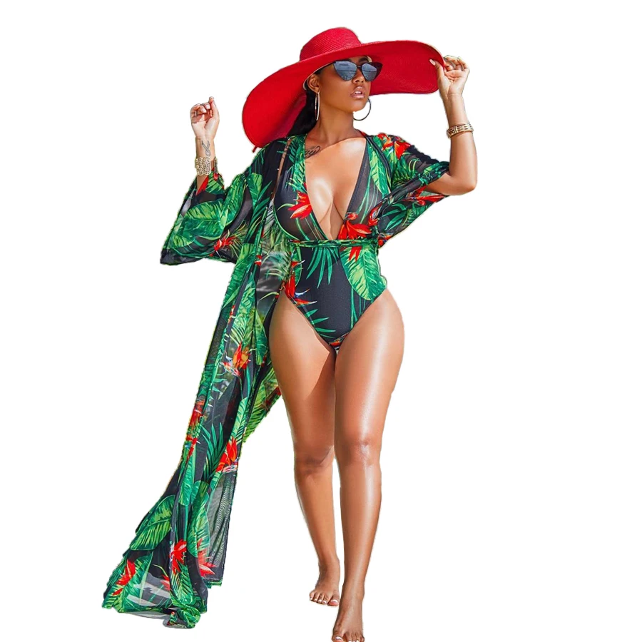 

MIXINNI M059 2021 Summer Swimsuit 2 Piece Set Bikini And Bathing Suit Cover Up Womens Sexy Swimwear & Beachwear